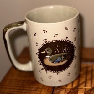 Vintage Mallard Duck Mug